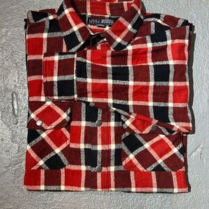 Thick Vintage Plaid Flannel 